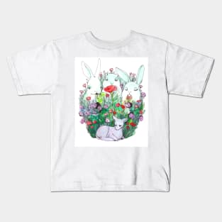 zombie bunnies Kids T-Shirt